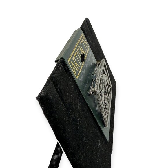 Artifacts Silver Giraffe Brooch Pin Vintage Safari Animal Design Jewelry Gift - Picture 3 of 6